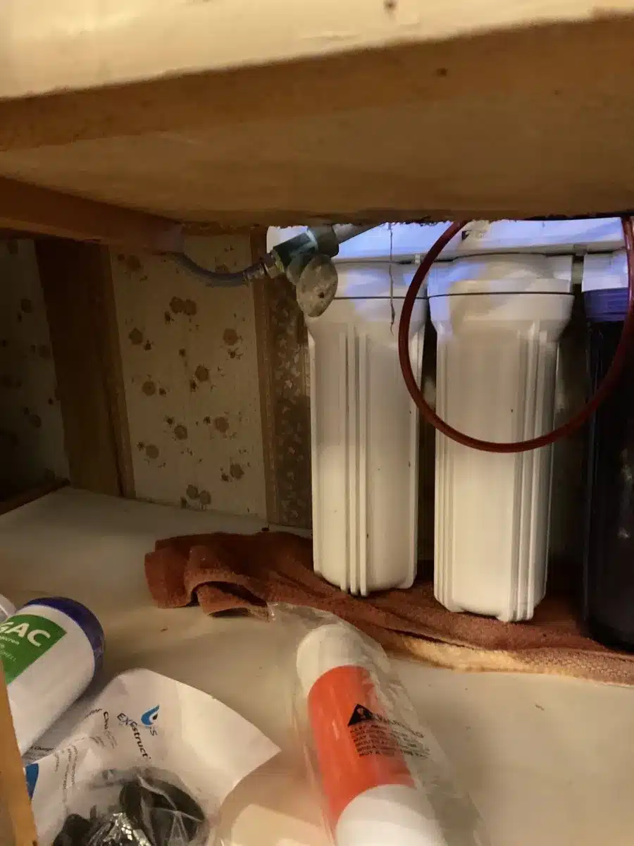 Under-sink reverse osmosis filtration system in Pittsburgh, PA