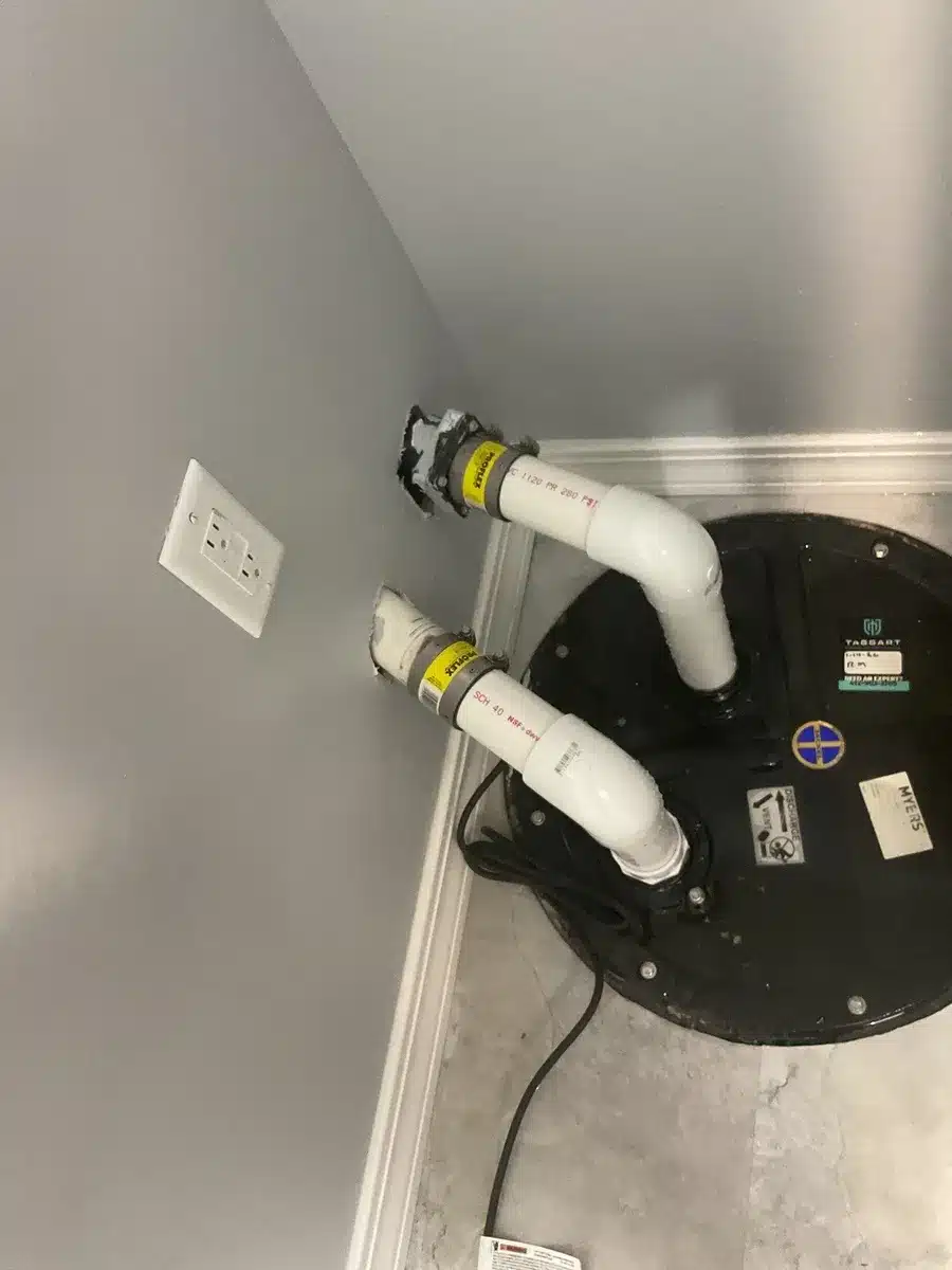 Under-sink drain and water supply line plumbing repair in Pittsburgh, PA