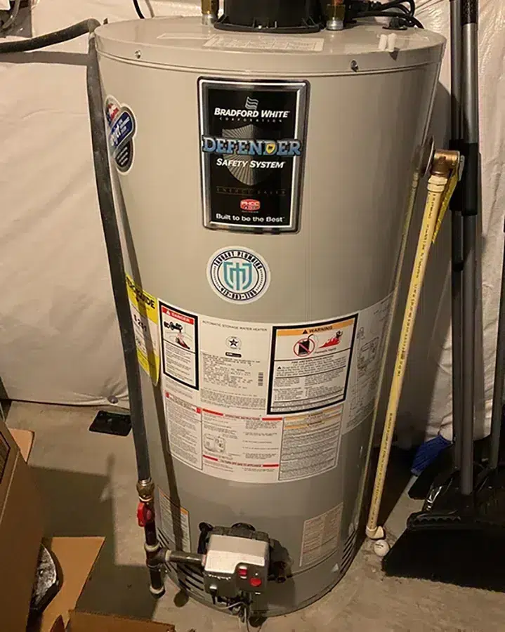 Tank-style water heater replacement in Pittsburgh, PA