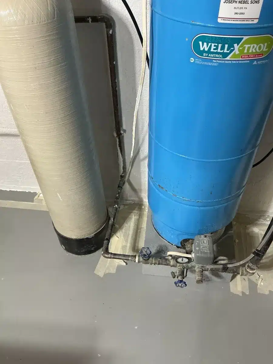 Whole-home water filtration and softener system installation in Pittsburgh, PA by Taggart Plumbing