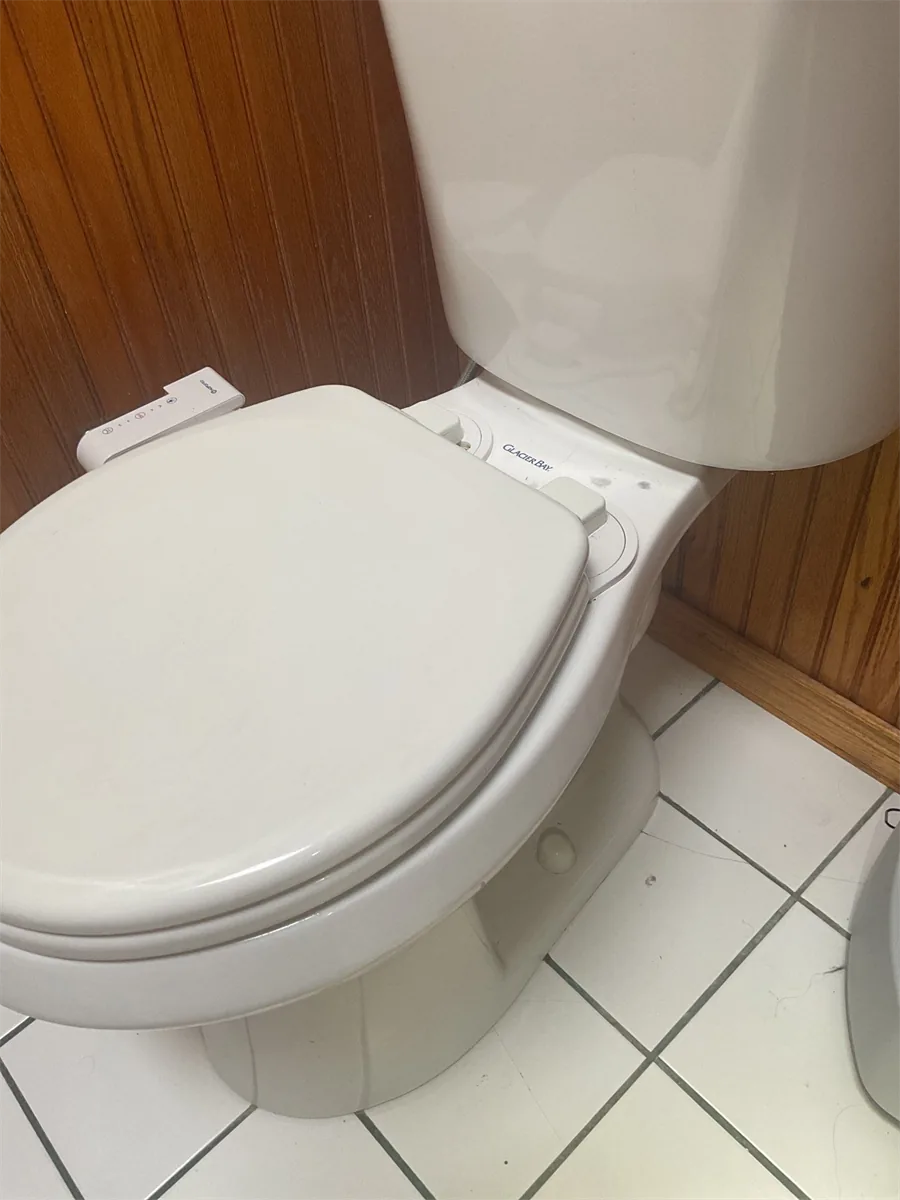 Newly installed comfort-height toilet in Pittsburgh, PA