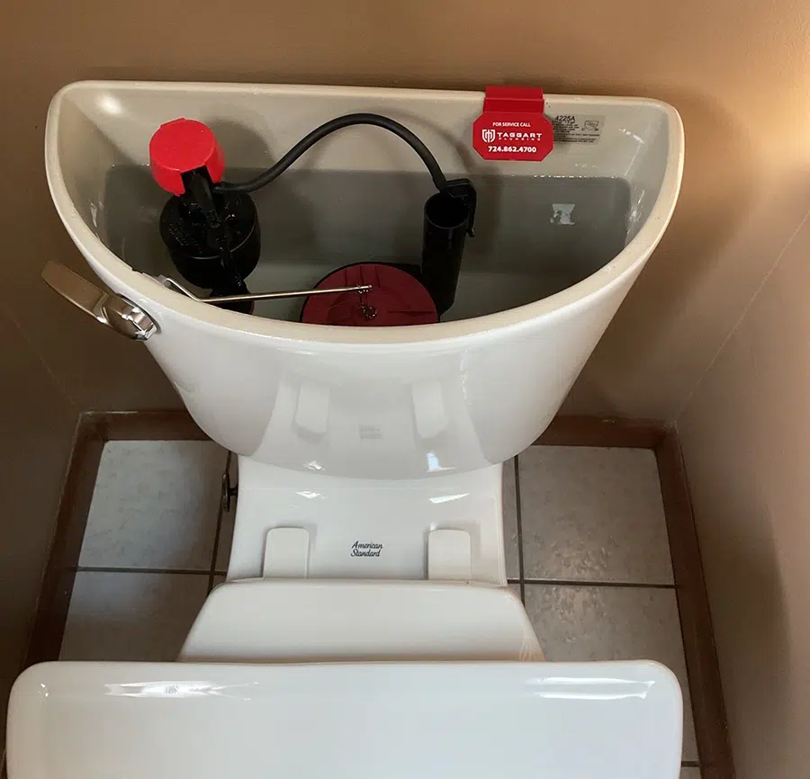 Toilet installed by Taggart in Hampton Township PA