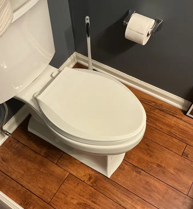 toilet installation in Pittsburgh, PA by Taggart Plumbing